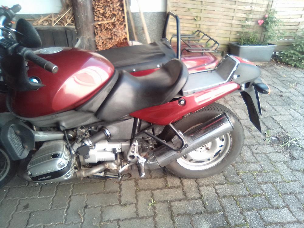 Motorrad verkaufen BMW R850R Heller Gespann Ankauf